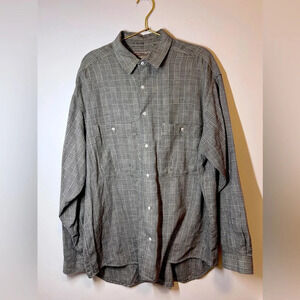 Cacharel Vintage Houndstooth Button Down M